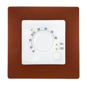 термостат для систем теплых полов / какао